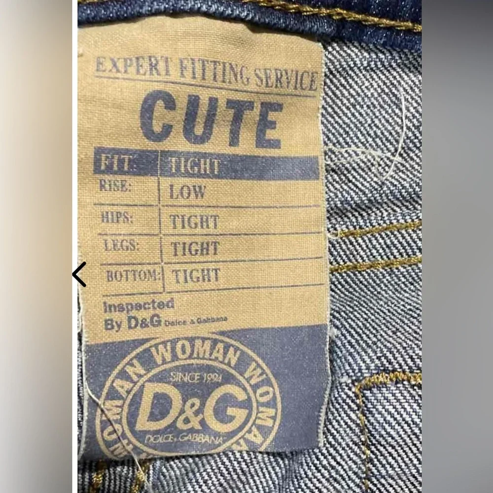🛑 1 hour sale. Dolce & Gabbana, Classic Blue Women's Jeans, size 27 - Picture 3 of 16